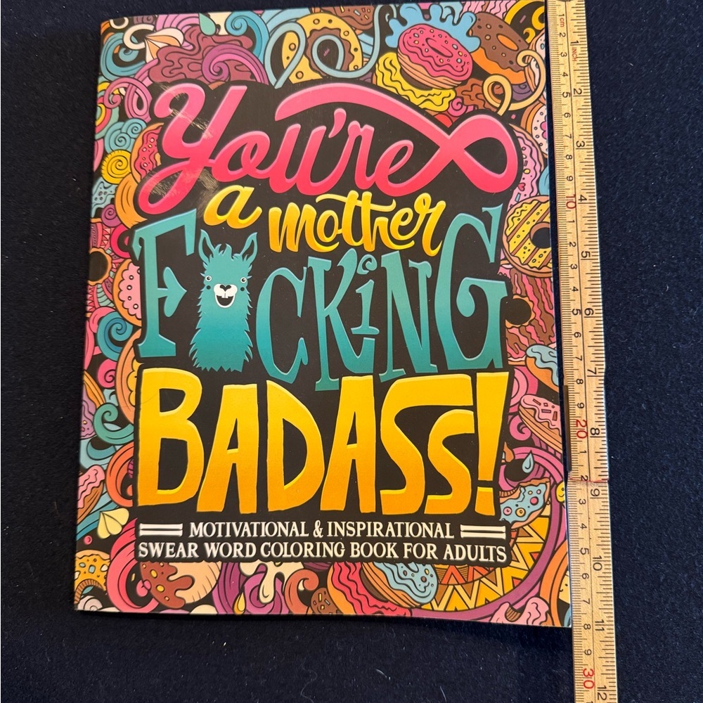 Colorful Adult’s Motivational Coloring Book